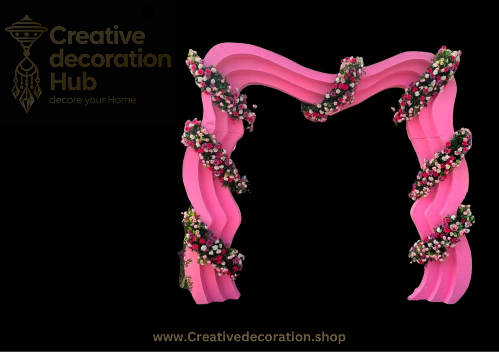 Carnival entry wooden 8x8 feet