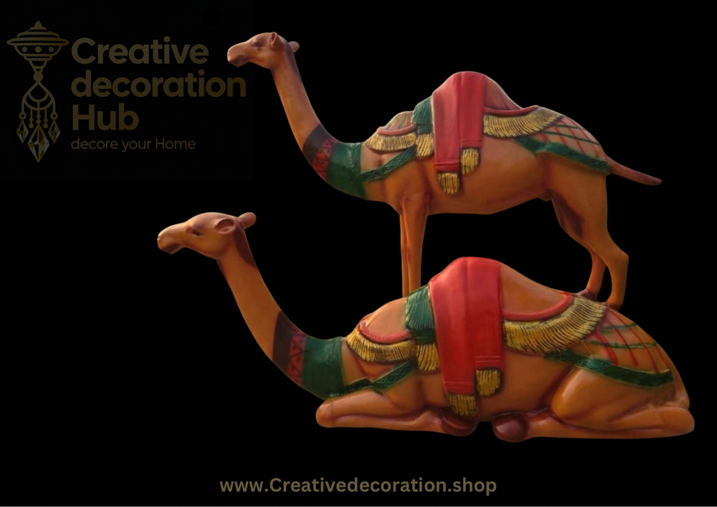 Camels fiber set of 2