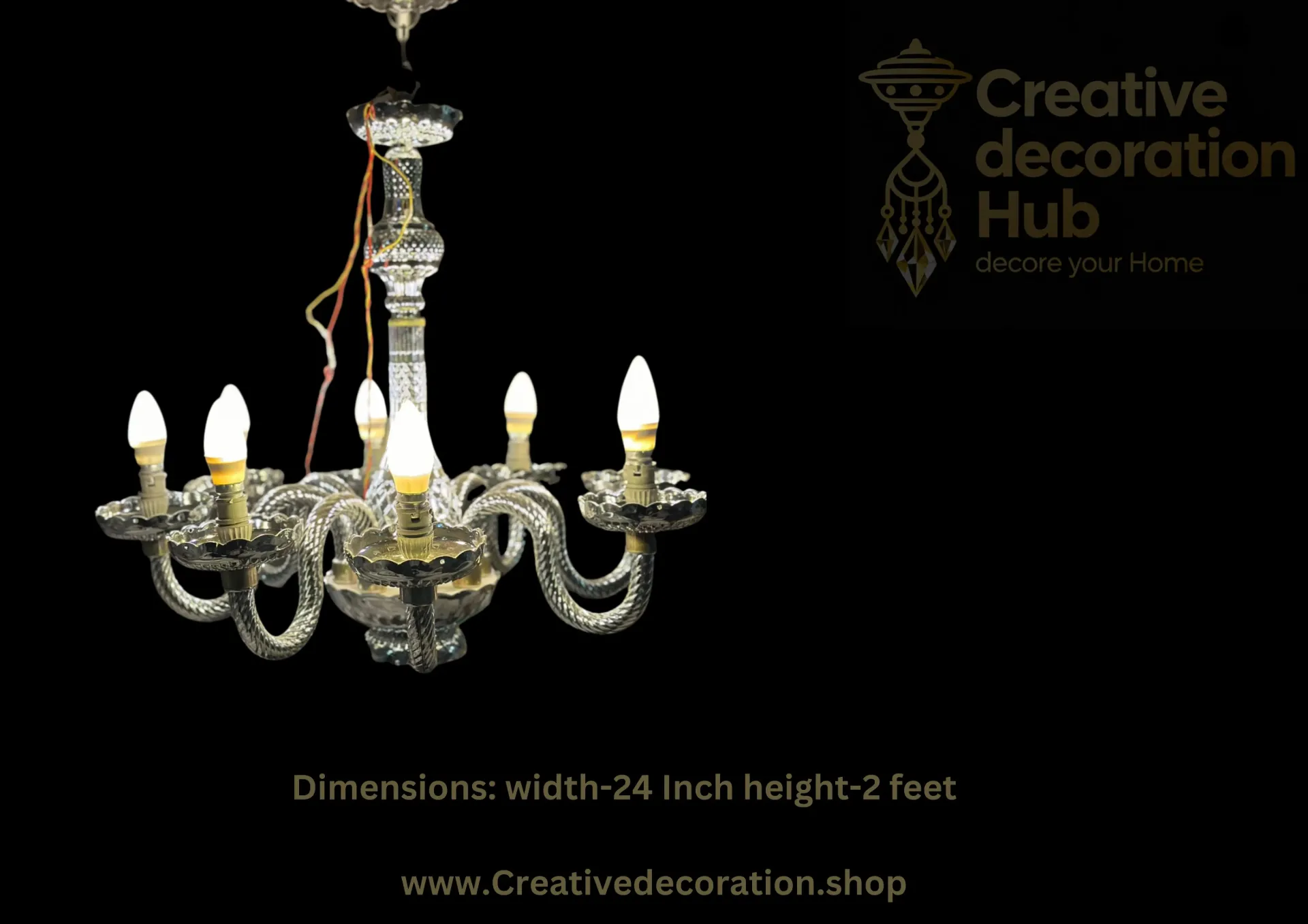 Acrylic Flexible Chandelier